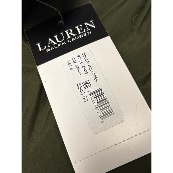 Lauren Ralph Lauren Oversize-Collar Quilted Down Coat Size Small - Picture 8 of 11